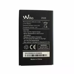 بطارية الهاتف الذكي ينطبق على Wiko 2520