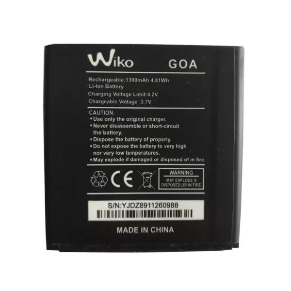 بطارية الهاتف الذكي ينطبق على Wiko GOA