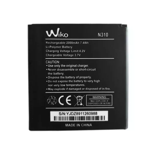 بطارية الهاتف الذكي ينطبق على Wiko N310