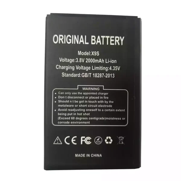 بطارية الهاتف الذكي ينطبق على DOOGEE X9S