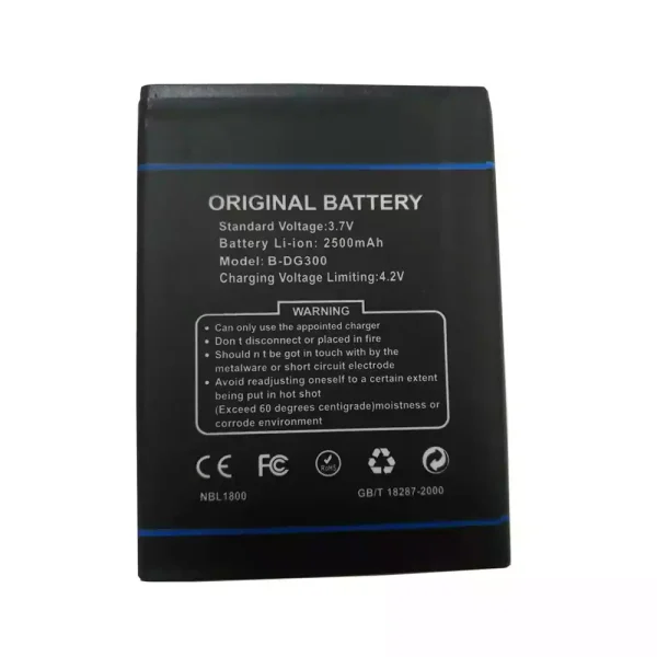 بطارية الهاتف الذكي ينطبق على DOOGEE B-DG300