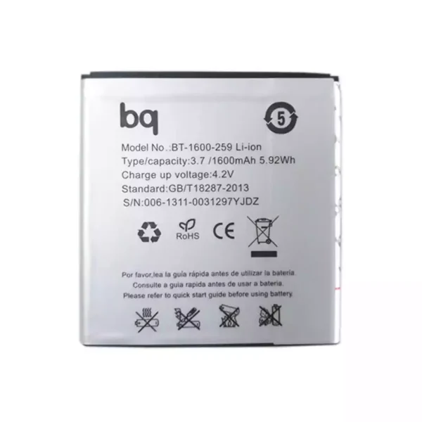 بطارية الهاتف الذكي BT-1600-259 ينطبق على BQ 4.0