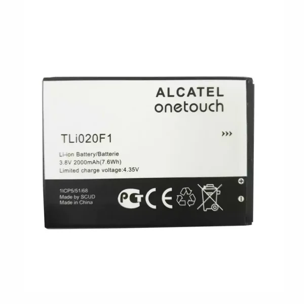 بطارية الهاتف الذكي TLi020F1 ينطبق على Alcatel onetouch OT7040D/C7 POP/C9,J720,J720T,J726T,j728T