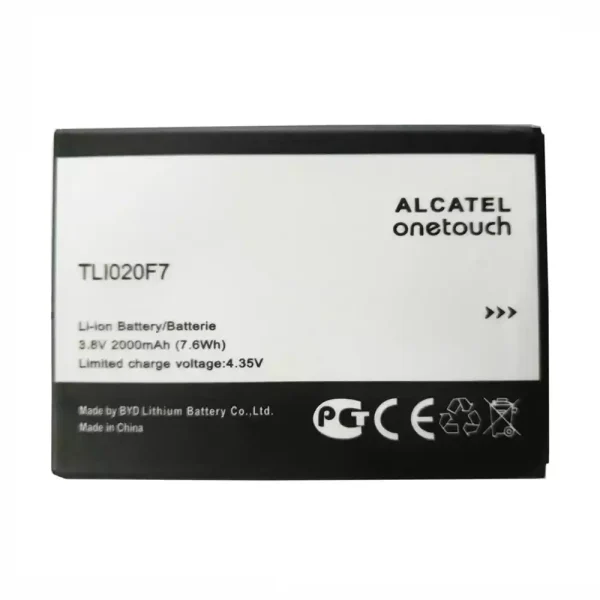 بطارية الهاتف الذكي ينطبق على Alcatel onetouch TLI020F7