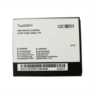 بطارية الهاتف الذكي ينطبق على Alcatel TLp025H1