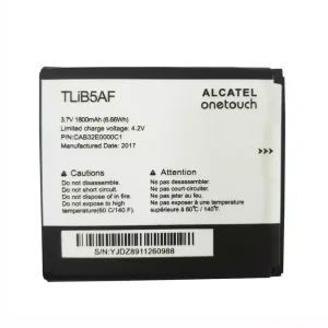بطارية الهاتف الذكي TLiB5AF ينطبق على Alcatel onetouch OT997,5035