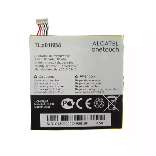 بطارية الهاتف الذكي TLP018B4 ينطبق على Alcatel onetouch OT6030,7024