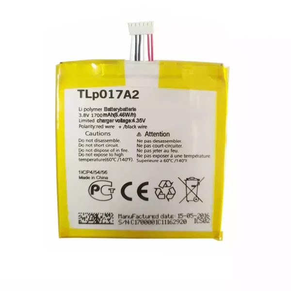بطارية الهاتف الذكي TLP017A2 ينطبق على Alcatel idol mini,OT-6012A/D/E/W,TCLS530T,6014x