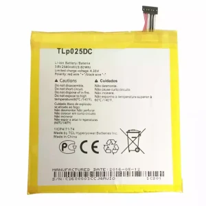 بطارية الهاتف الذكي TLP025DC ينطبق على Alcatel