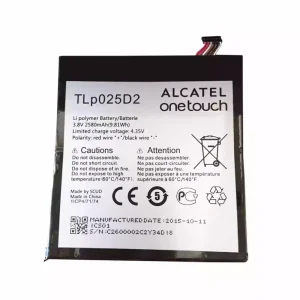 بطارية الهاتف الذكي TLP025D2 ينطبق على Alcatel