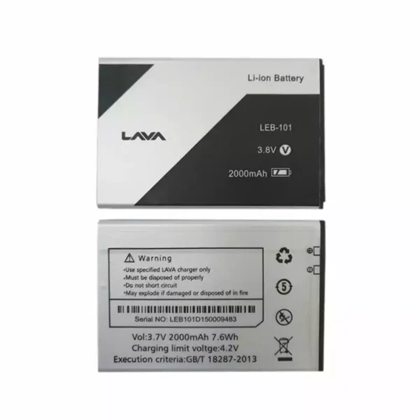 بطارية الهاتف الذكي ينطبق على Lava LEB-101