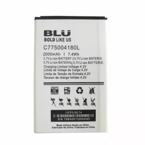 بطارية الهاتف الذكي ينطبق على BLU C775004180L