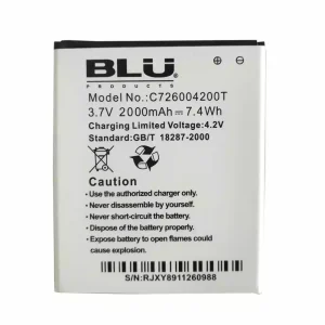 بطارية الهاتف الذكي ينطبق على BLU C726004200T