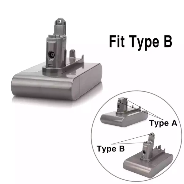 ⁦بطارية للمكنسة الكهربائية المحمولة Dyson DC31 DC34 DC35 DC44 Type B (2000mAh)⁩ - الصورة ⁦4⁩