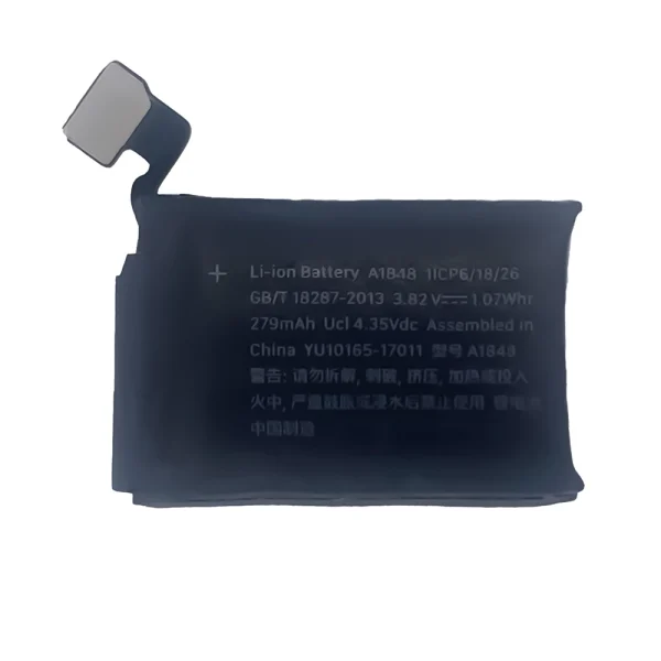 بطارية بديلة A1848 ينطبق على Apple Watch Series 3 GPS + Cellular (38mm)
