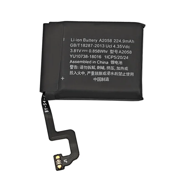 بطارية بديلة A2058 ينطبق على Apple Watch Series 4 (40mm)
