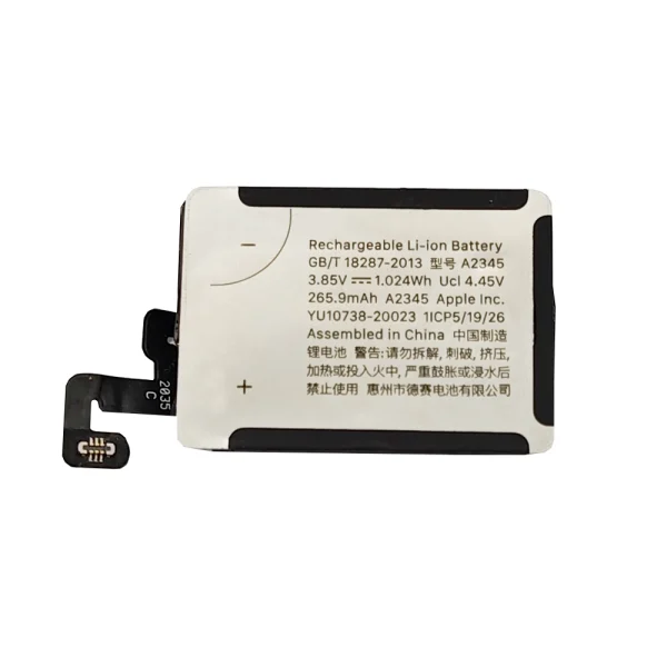 بطارية بديلة A2345 ينطبق على Apple Watch Series 6 (40mm)
