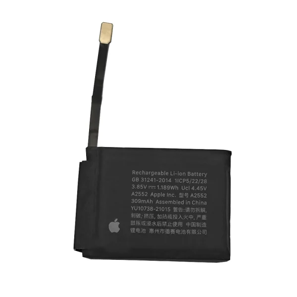 بطارية بديلة A2552 ينطبق على Apple Watch Series 7 (45mm) A2474 A2477 A2478