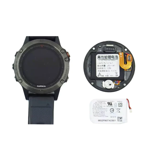 ⁦بطارية بديلة 361-00097-00 ينطبق على Garmin Fenix 5/5 PLUS⁩ - الصورة ⁦3⁩