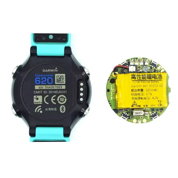 ⁦بطارية بديلة 361-00072-00 ينطبق على Garmin Forerunner 620⁩ - الصورة ⁦3⁩