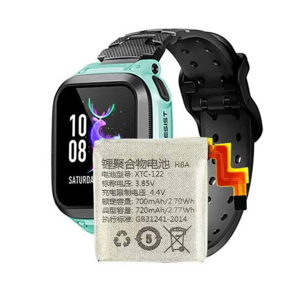 ⁦بطارية بديلة XTC-122 XTC-I22 ينطبق على imoo Watch Phone Z2/Z2Y/Z2P/Q1C/Q1R/Y06⁩ - الصورة ⁦4⁩
