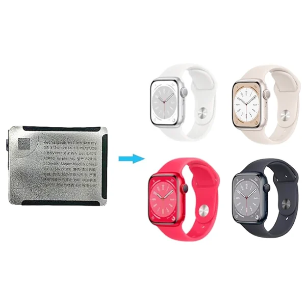 ⁦بطارية بديلة A2810 ينطبق على Apple Watch Series 8 (41mm)⁩ - الصورة ⁦2⁩