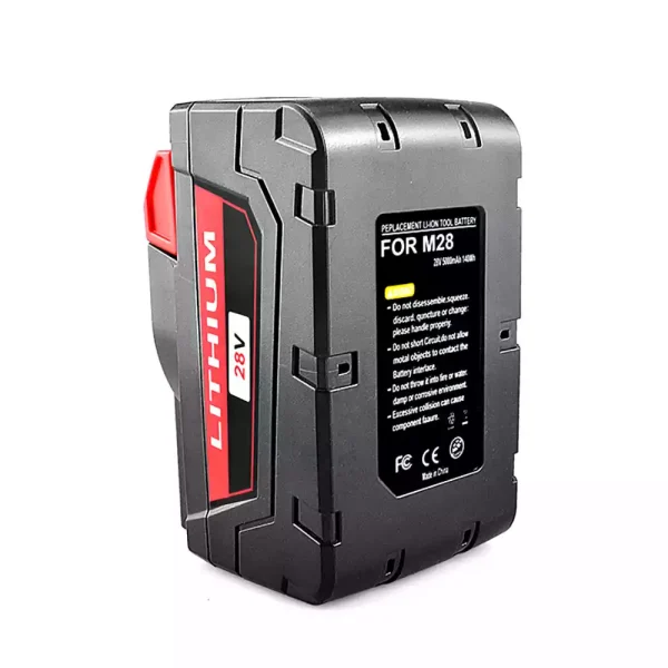 ⁦28V 3.0Ah بطارية بديلة لـ Milwaukee 48-sa11-sa2830⁩ - الصورة ⁦3⁩