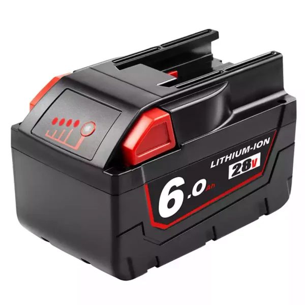 28V 6.0Ah بطارية بديلة لـ Milwaukee M28,M28B,M28BX