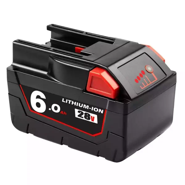 ⁦28V 6.0Ah بطارية بديلة لـ Milwaukee M28,M28B,M28BX⁩ - الصورة ⁦2⁩