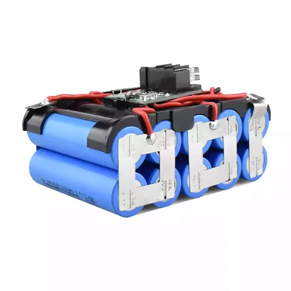 ⁦20V 6.0Ah بطارية بديلة لـ Worx WX921 WX845.9 WX822.9 WX812 WX801.9 WX800.9 WX800⁩ - الصورة ⁦3⁩