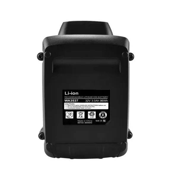 ⁦32V 3.0Ah بطارية بديلة لـ Worx WG175.1 WG275 WG575.1 WG924.4⁩ - الصورة ⁦4⁩