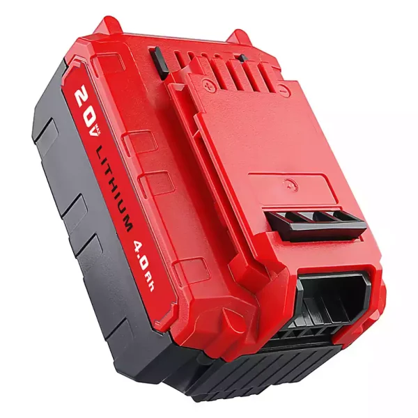 ⁦20V 4.0Ah بطارية بديلة لـ Porter Cable PCC640,PCC601,PCCK602L2,PCCK604L21B,PCC670B,PCC650B,PCC660B,PCCK617L6⁩ - الصورة ⁦3⁩