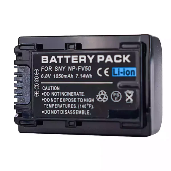 ⁦بطارية الكاميرا SONY NP-FV30,NP-FV40,NP-FV50⁩ - الصورة ⁦2⁩