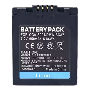 بطارية الكاميرا PANASONIC CGA-S001 DMW-BCA7