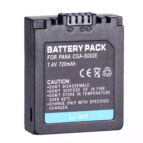 ⁦بطارية الكاميرا PANASONIC Lumix DMC-FZ1 DMC-FZ2 DMC-FZ3 DMC-FZ4 DMC-FZ5 DMC-FZ10 DMC-FZ15 DMC-FZ20⁩ - الصورة ⁦3⁩