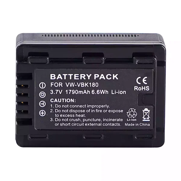 بطارية الكاميرا PANASONIC VW-VBK180 VW-VBL090