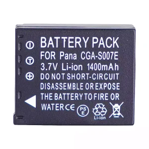 بطارية الكاميرا PANASONIC CGA-S007 CGA-S007E DMW-BCD10