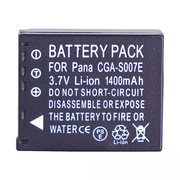 بطارية الكاميرا PANASONIC CGA-S007 CGA-S007E DMW-BCD10