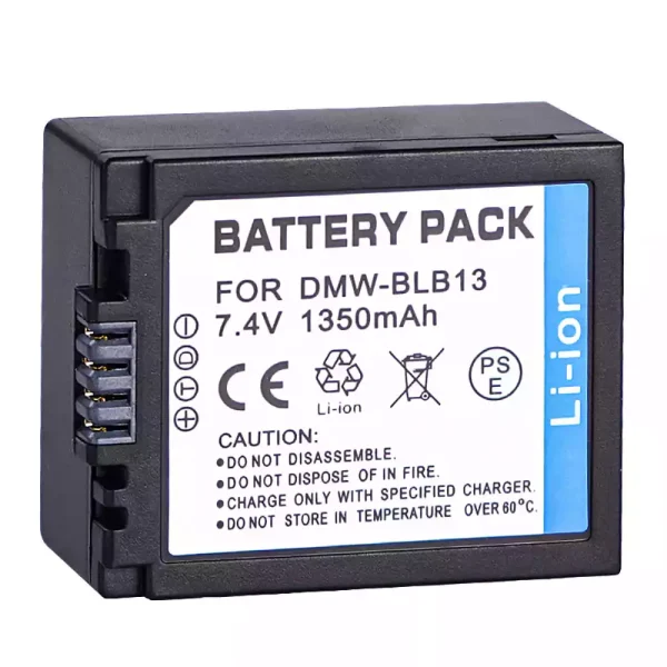 ⁦بطارية الكاميرا PANASONIC DMW-BLB13 DMW-BLB13E⁩ - الصورة ⁦2⁩