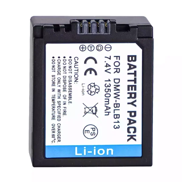 ⁦بطارية الكاميرا PANASONIC DMW-BLB13 DMW-BLB13E⁩ - الصورة ⁦3⁩
