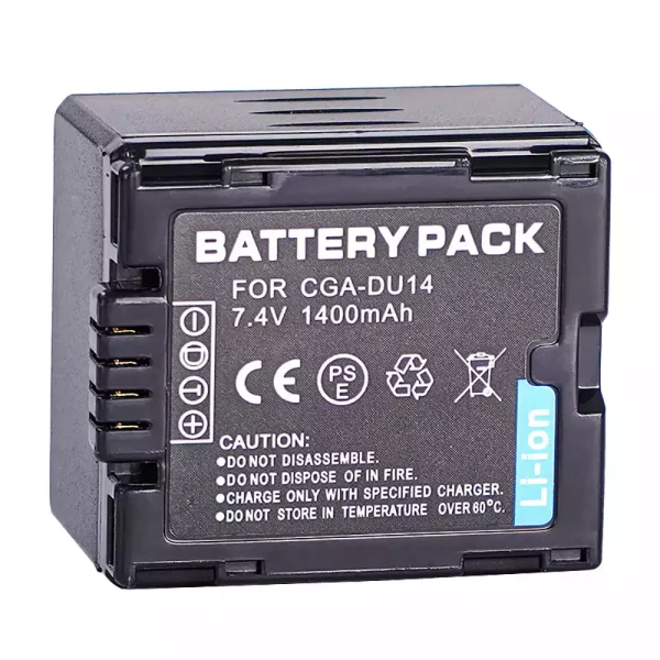 ⁦بطارية الكاميرا PANASONIC NV-GS10 NV-GS17 NV-GS21 NV-GS22 NV-GS26 NV-GS27 NV-GS28 NV-GS30 NV-GS33 NV-GS35 NV-GS37 NV-GS38⁩ - الصورة ⁦3⁩