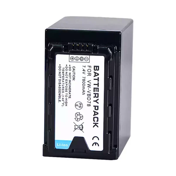 ⁦بطارية الكاميرا PANASONIC VW-VBD78 VW-VBD98 AG-VBR89G⁩ - الصورة ⁦2⁩