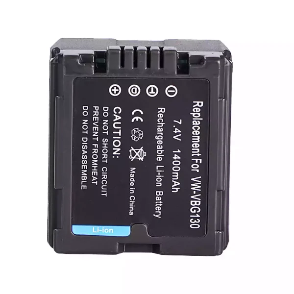⁦بطارية الكاميرا PANASONIC VW-VBG130 VW-VBG070⁩ - الصورة ⁦2⁩