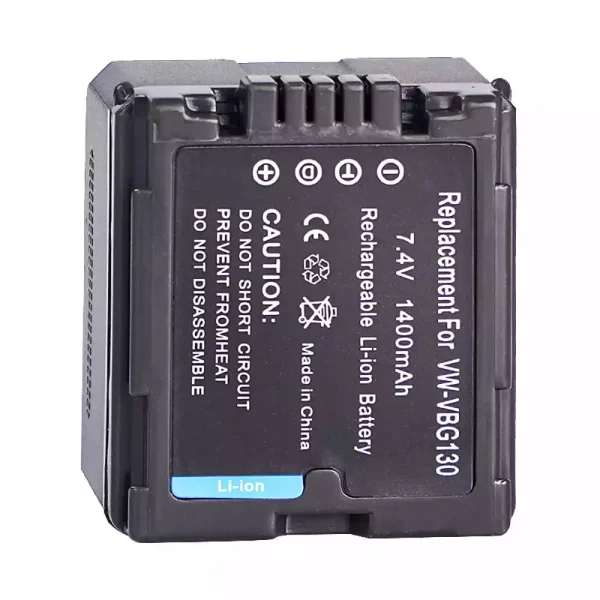 ⁦بطارية الكاميرا PANASONIC VW-VBG130 VW-VBG070⁩ - الصورة ⁦3⁩