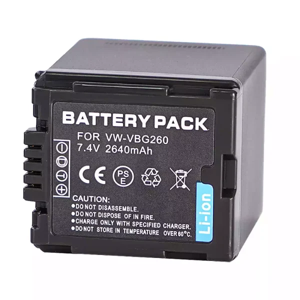 ⁦بطارية الكاميرا PANASONIC VW-VBG260⁩ - الصورة ⁦3⁩