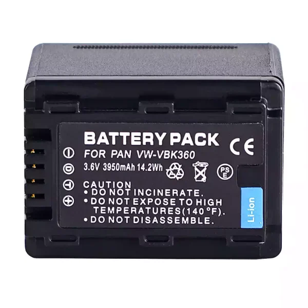 بطارية الكاميرا PANASONIC HDC-TM40 HDC-TM41 HDC-TM55 HDC-TM80 HDC-TM90