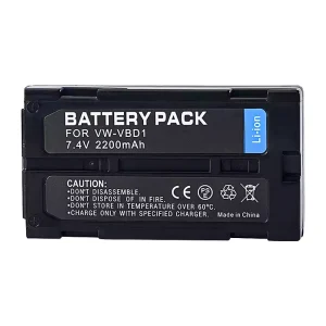 بطارية الكاميرا PANASONIC VW-VBD1 VW-VBD1E,VW-VBD2 VW-B202