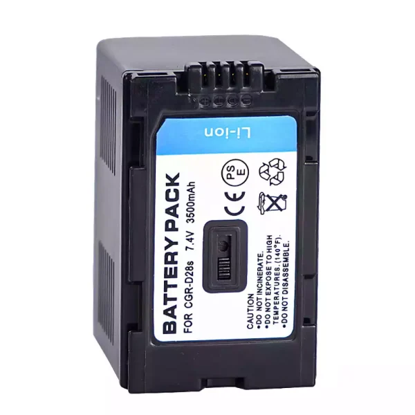 ⁦بطارية الكاميرا PANASONIC NV-DS60 NV-DS65 NV-DS68 NV-DS77 NV-DS80 NV-DS88 NV-DS89 NV-DS99 NV-DS150 NV-DS200 NV-DS990⁩ - الصورة ⁦2⁩