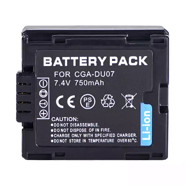 بطارية الكاميرا PANASONIC VDR-M30 VDR-M50 VDR-M53 VDR-M55 VDR-M70 VDR-M75 VDR-M95