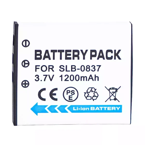 ⁦بطارية الكاميرا Samsung SLB-0837 SLB-0737⁩ - الصورة ⁦2⁩